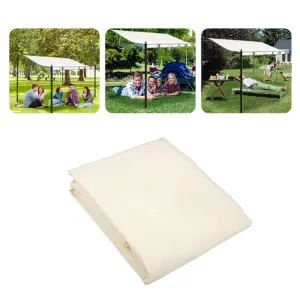 300D Tent Roof Cover Replacement Cover, Size: 3 x 3 m(Beige)