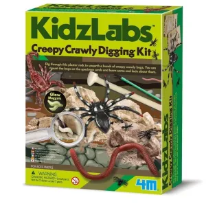 4M - KidzLabs Creepy Crawly Digging Kit