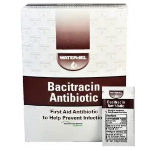 Bacitracin Antibiotic First Aid Ointment Individual Packets 144/Box