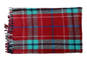 Bezzilish Home Luxury Pure Woolen Blanket Single Bed for Hotel/Guest House/Hospital - Pack of 1 (Multicolor)