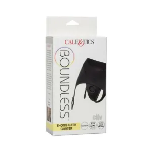 Boundless Thong W/garter 2l/3xl