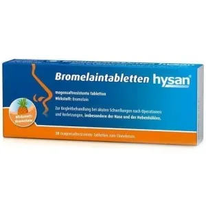 BROMELAIN TABLETS, AFTER OPERATIONS & INJURIES