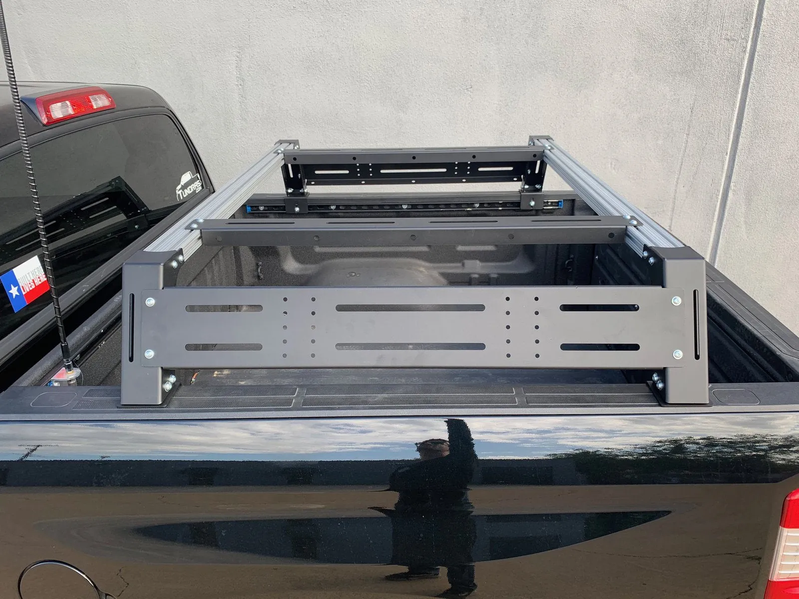 Cali Raised LED Overland Bed Rack For Toyota Tundra 2014 