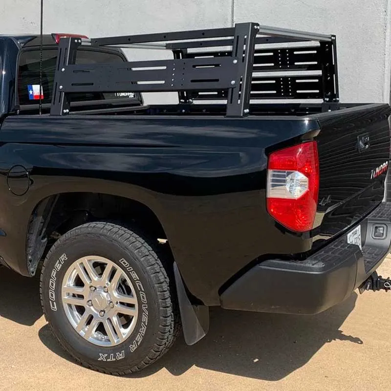 Cali Raised LED Overland Bed Rack For Toyota Tundra 2014 