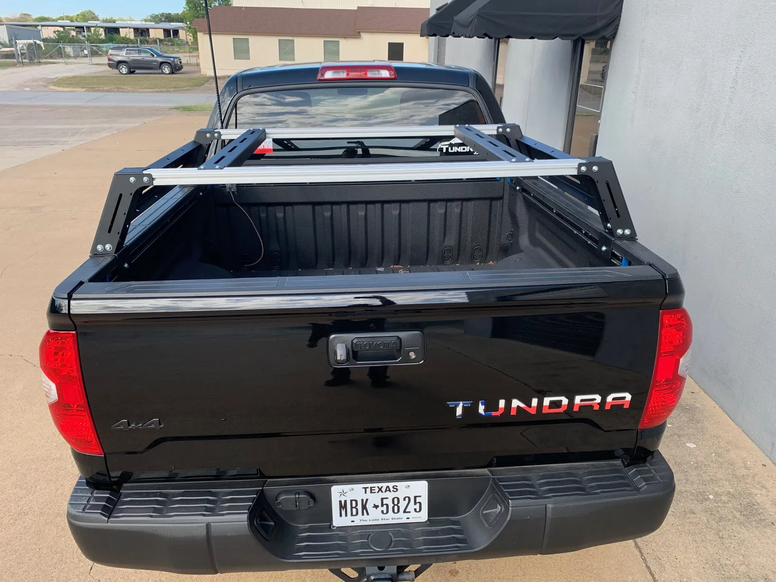 Cali Raised LED Overland Bed Rack For Toyota Tundra 2014 