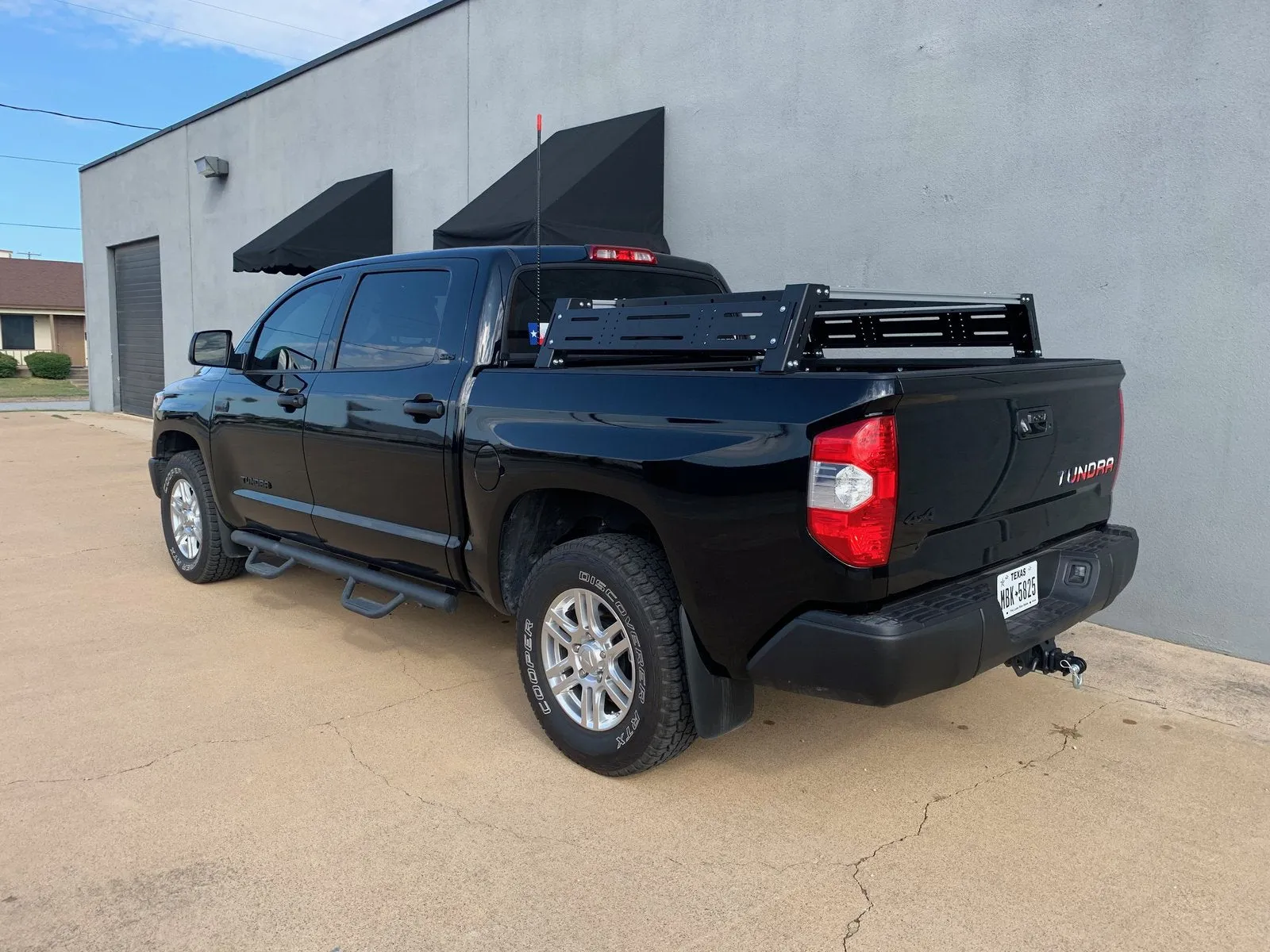 Cali Raised LED Overland Bed Rack For Toyota Tundra 2014 