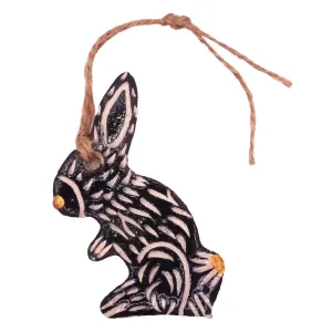 Ceramic Rabbit Hanging Decoration