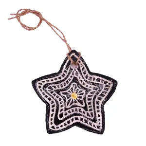 Ceramic Star Hanging Decoration