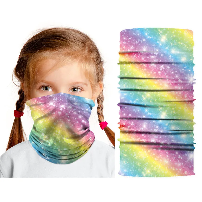 Children's Dustproof Mask Digital Printing Multifunctional Sunscreen Mask