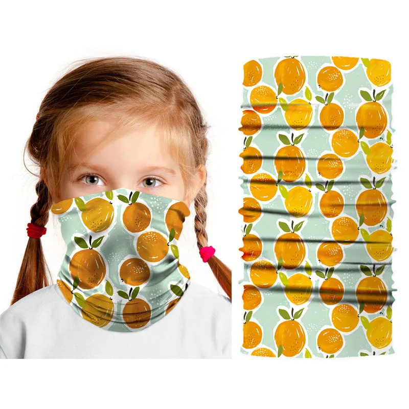 Children's Dustproof Mask Digital Printing Multifunctional Sunscreen Mask