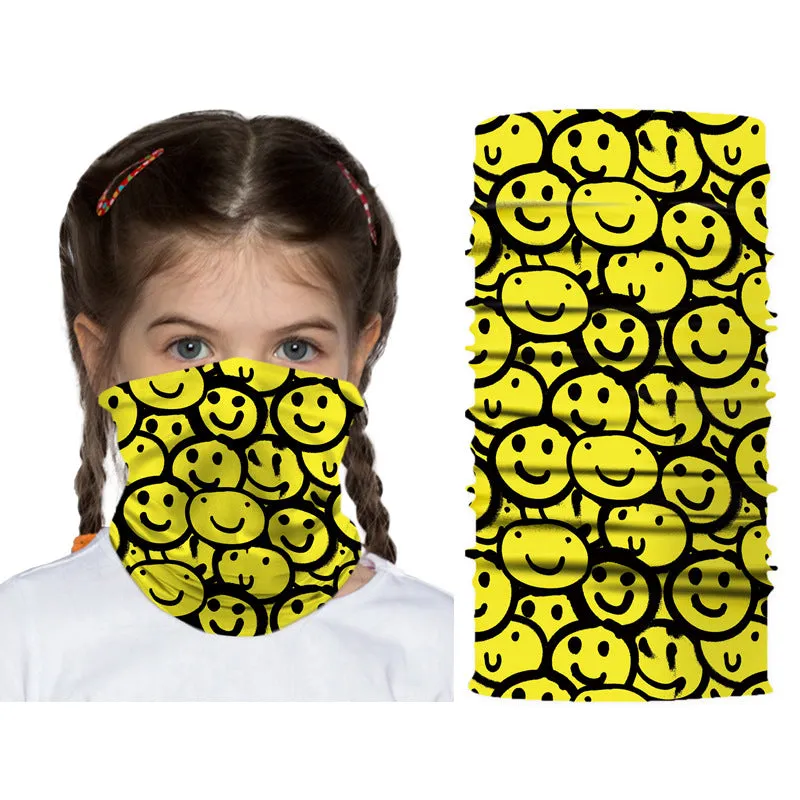 Children's Dustproof Mask Digital Printing Multifunctional Sunscreen Mask