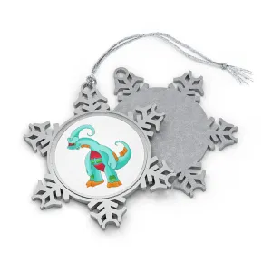 Chrisikle Pewter Snowflake Ornament