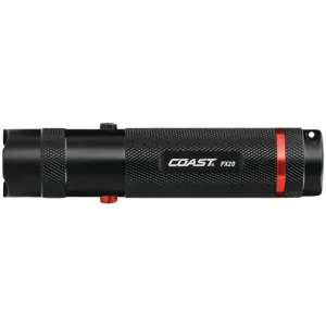 Coast 19286 315-Lumen PX20 Dual Color Bulls-Eye Spot Beam Flashlight