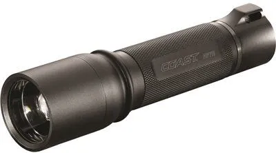 Coast Hp7R Led Flashlight Rechargeable Long Distance Focusing Black