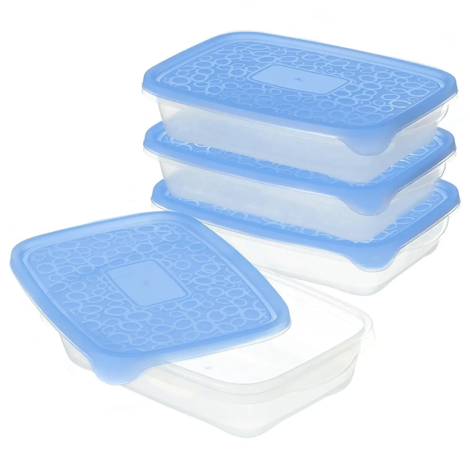 Curver Take Away Food Storage Containers Easy Open Lid Multipack