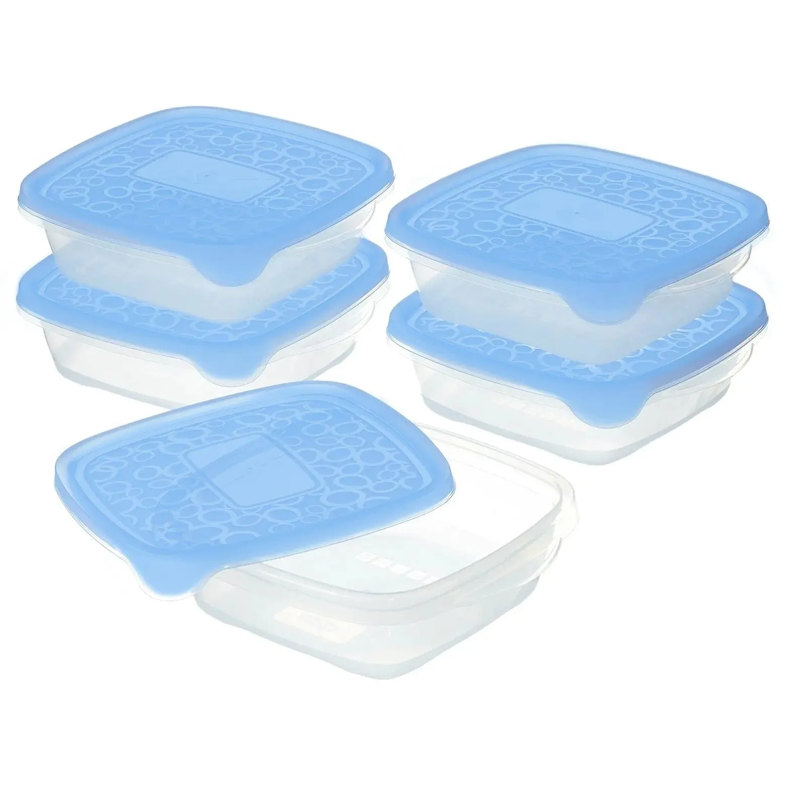 Curver Take Away Food Storage Containers Easy Open Lid Multipack