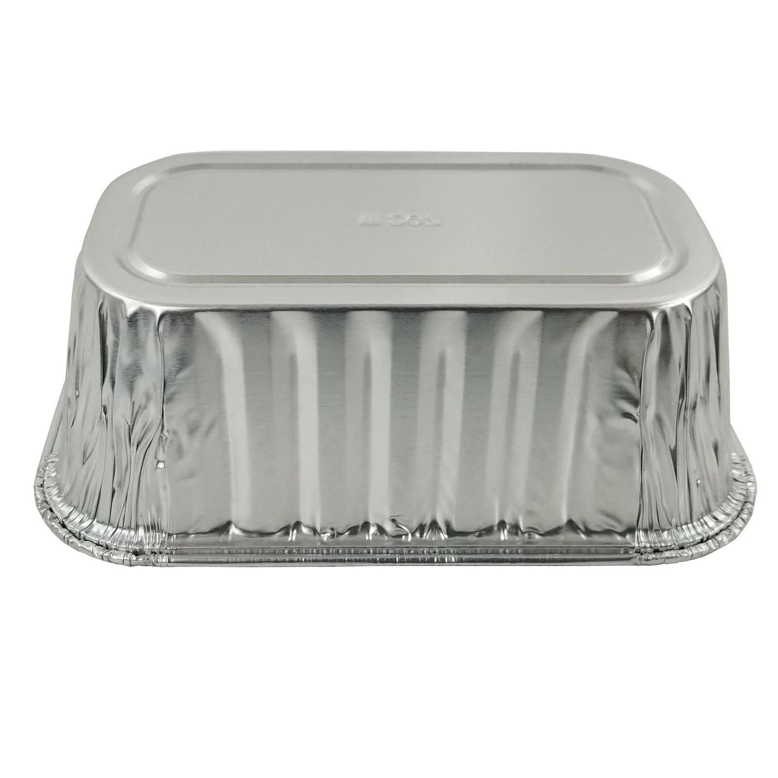 D&W Fine Pack A79 1 lb. Aluminum Foil Mini-Loaf Pan 50/PK