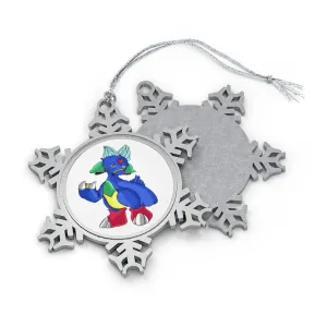 Duldi Pewter Snowflake Ornament