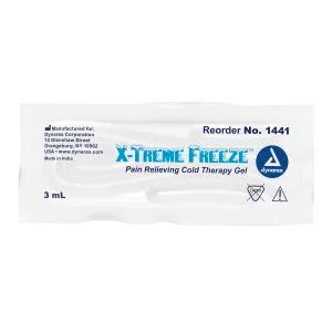 Dynarex - X-Treme Freeze Pain Relieving Cold Therapy Gel 3mL Packet