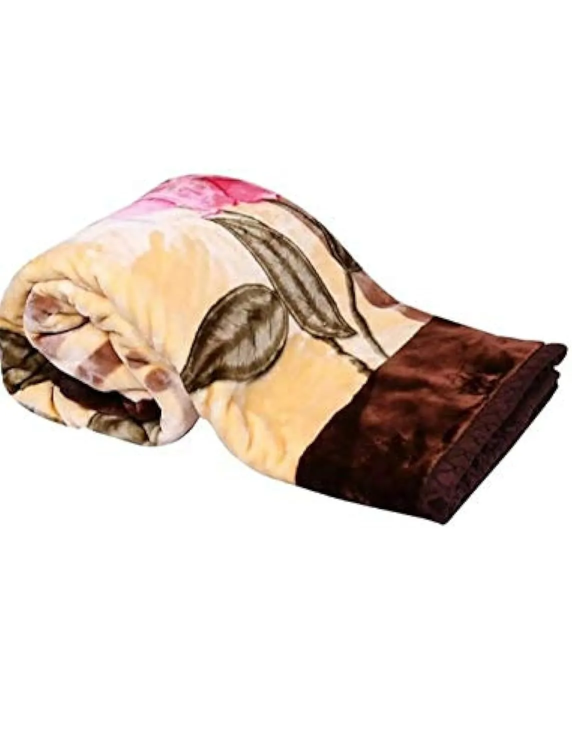 ELSTONE HOME Soft Fabric Printed Mink Luxury Double Ply Blanket Ultra Soft for Heavy Winters (Multicolor, Single Bed)