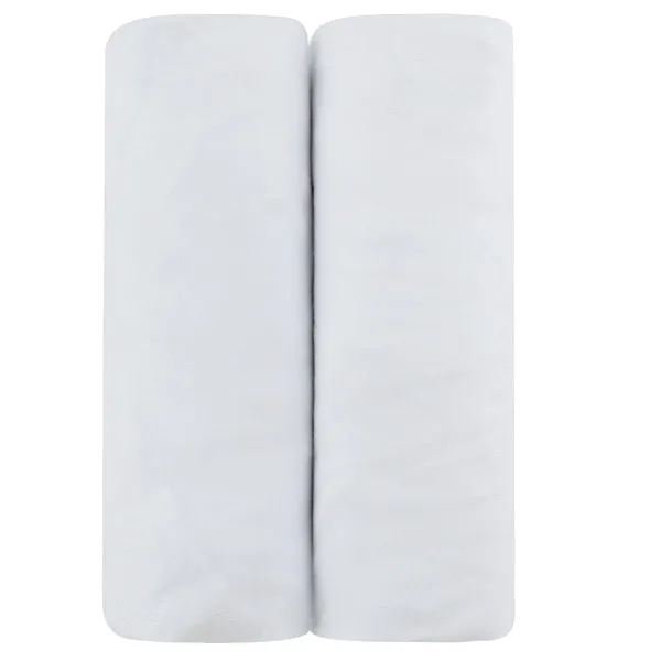 Ely's & Co. Cotton Cradle Sheet/ Changing Pad Cover - 2 Pack