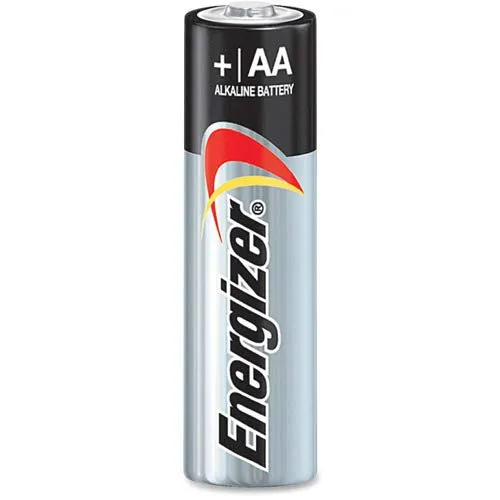 Energizer E91BP-2 AA Size Alkaline General Purpose Battery, AA - Alkaline - 1.5 V DC - 6-2 Packs (12 Batteries Total)