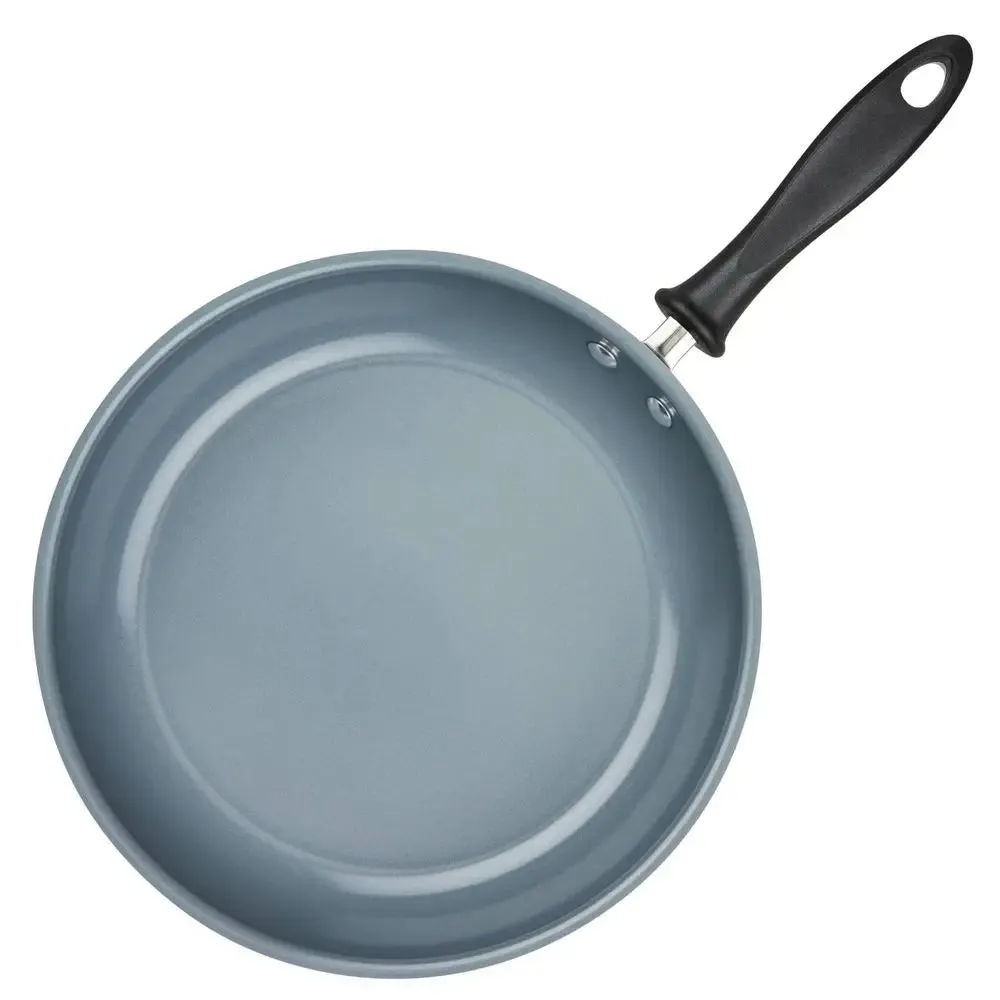 Farberware Reliance Pro 9", 11" Nonstick Ceramic Twin Pack Skillets Teal/Gray