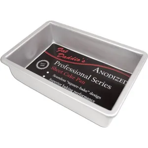 Fat Daddio's Rectangular Aluminum Cake Pan - 9 x 13 x 3” - Floor Model