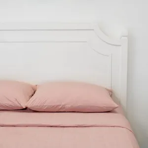 Flat Sheet Twin - Dusty Pink