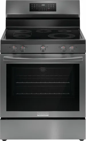 GCRE3060BD Frigidaire Gallery 30" Rear Control Electric Range with Total Convection