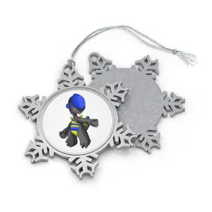 Glissgliss Pewter Snowflake Ornament