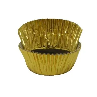 Gold Foil Cupcake Liners