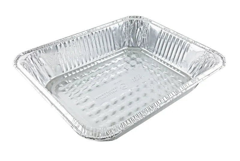 Handi-Foil Half-Size Deep Steam Table Aluminum Pan 45 Gauge Extra Heavy Duty 100/CS