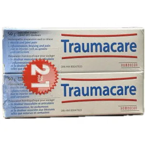 Homeocan Traumacare Tube 50g Bonus Pack(50g  50g FREE)