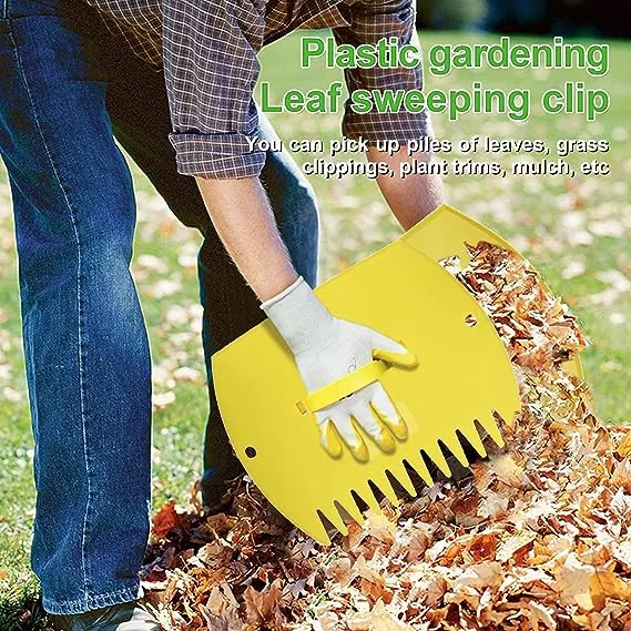 Leaf Scoop /Leaf Hand Rake 2 Pairs