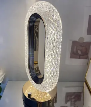 Luxurious Crystal Touch Desk Lamp - Ambient Lighting for Home Decor