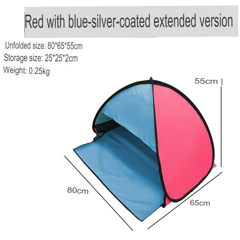 Popular tent outdoor automatic quick-opening beach sunshade ready.