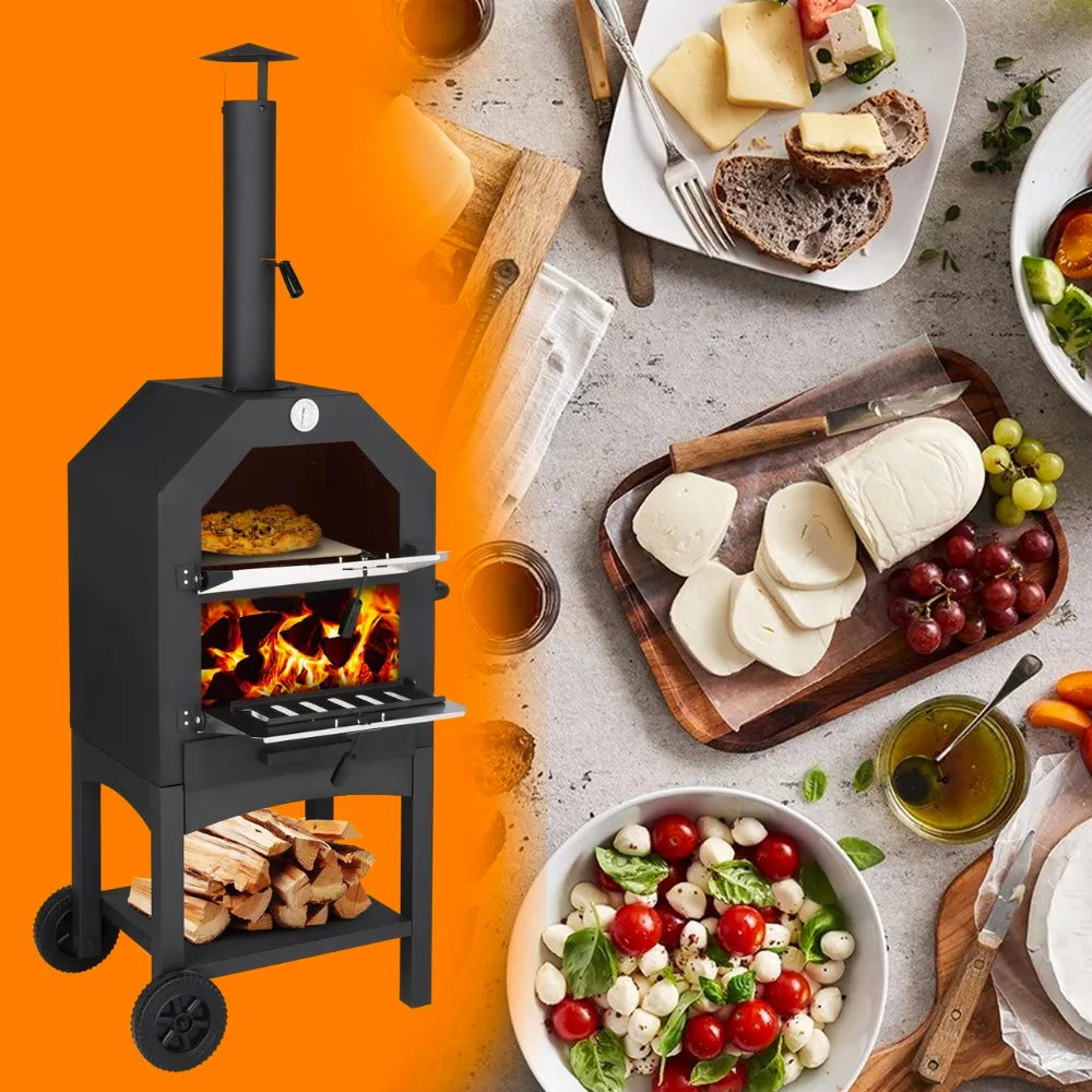 Portable Outdoor BBQ Pizza Oven