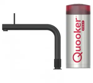 Quooker Front PRO7 Black 3 in 1 Boiling Water Tap with 7 Liters Tank