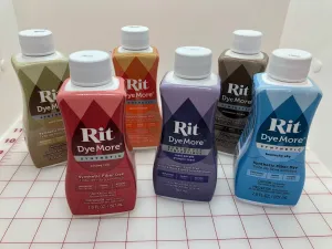 Rit DyeMore - Liquid Synthetic Fiber Dye 14 Colors!