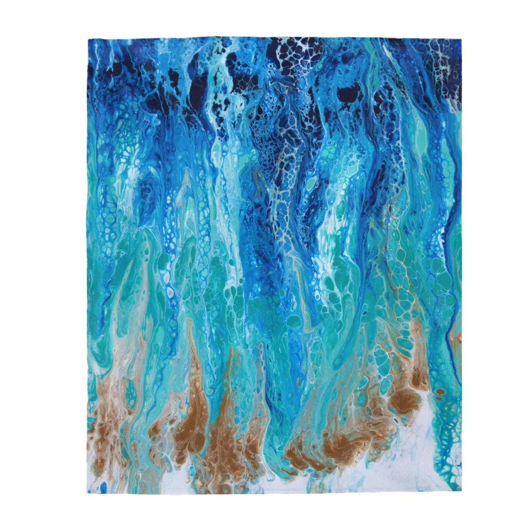 Sea Dreams Velveteen Plush Blanket