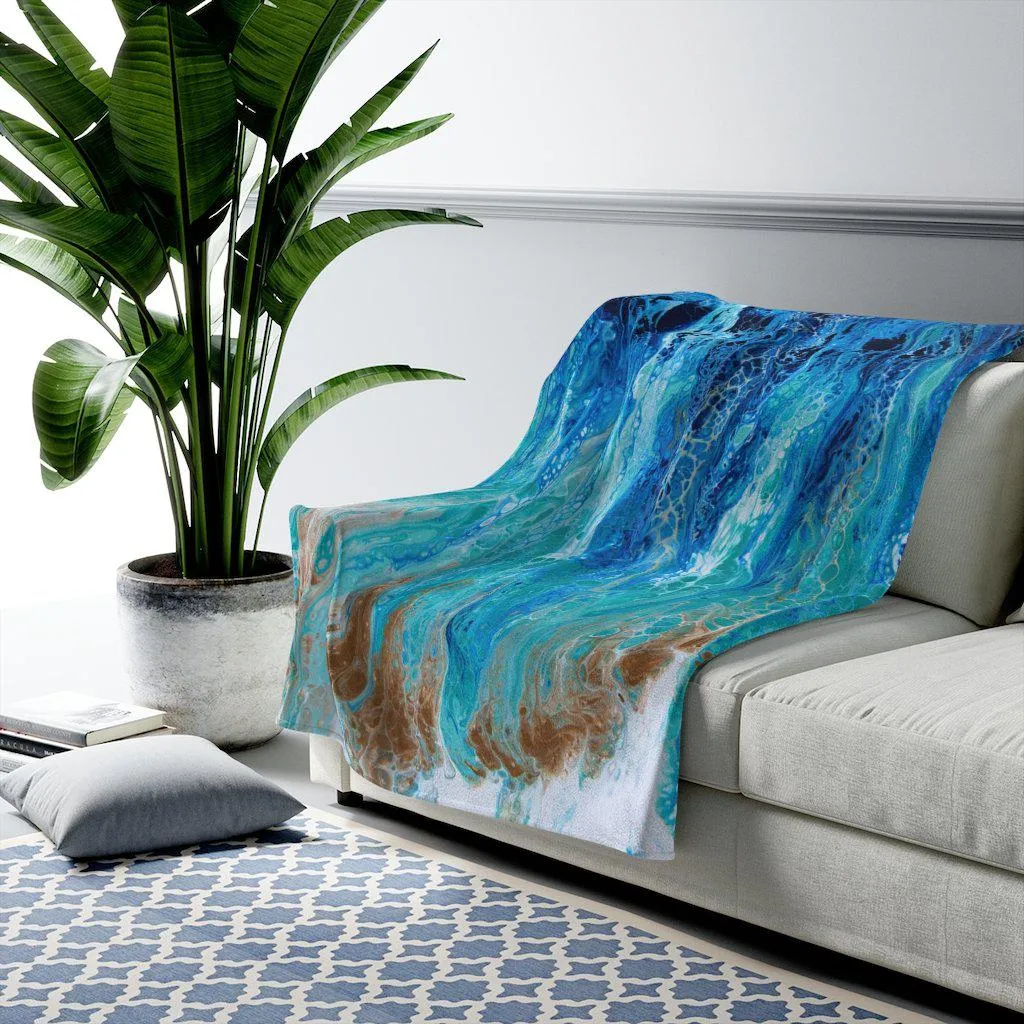 Sea Dreams Velveteen Plush Blanket