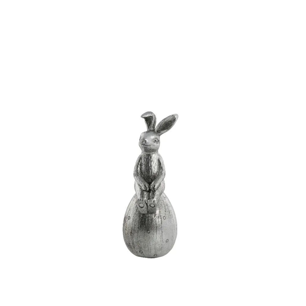 Semina Easter Bunny Figrune H15.2 cm. silver