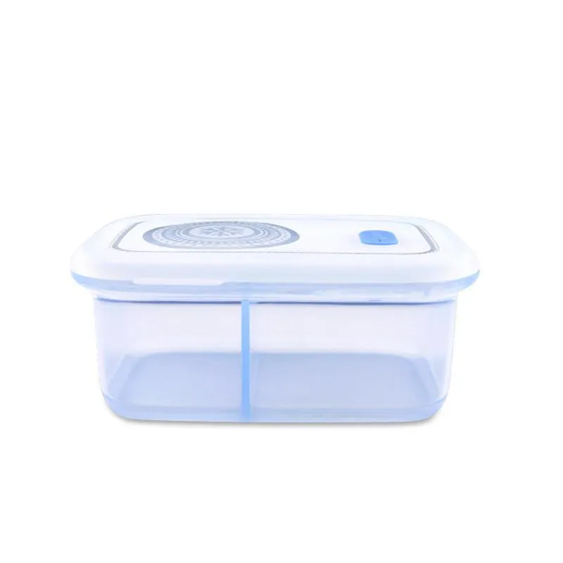 Silicone Leak Proof Food Container - 2 Compartment Lunchbox (900ml)