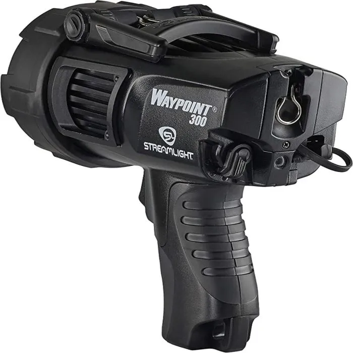 Streamlight Waypoint 300 44911 Rechargeable Pistol Grip Spotlight For Long Range Targeting, Black, 1 Each