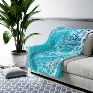 Tranquil Waters Velveteen Plush Blanket