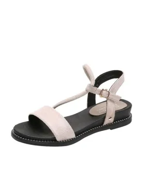 Unique Bottom Comfortable Buckle Women Sandals