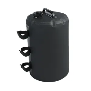 Water And Sand Multi-Function Tent Windproof Fixed Water Bag, Size: 18x40cm(Black)