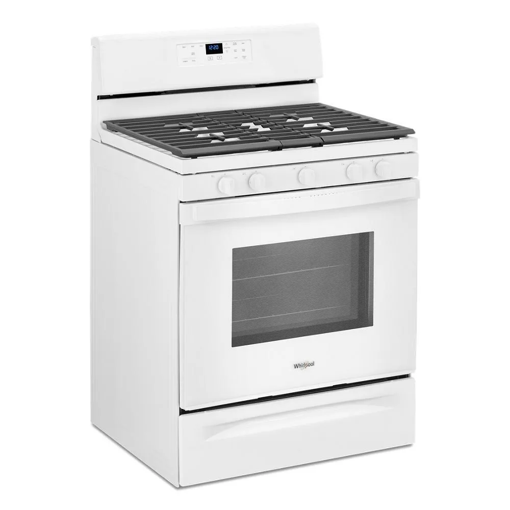 Whirlpool WFG525S0JW 5.0 cu. ft. Gas Range with Center Oval Burner