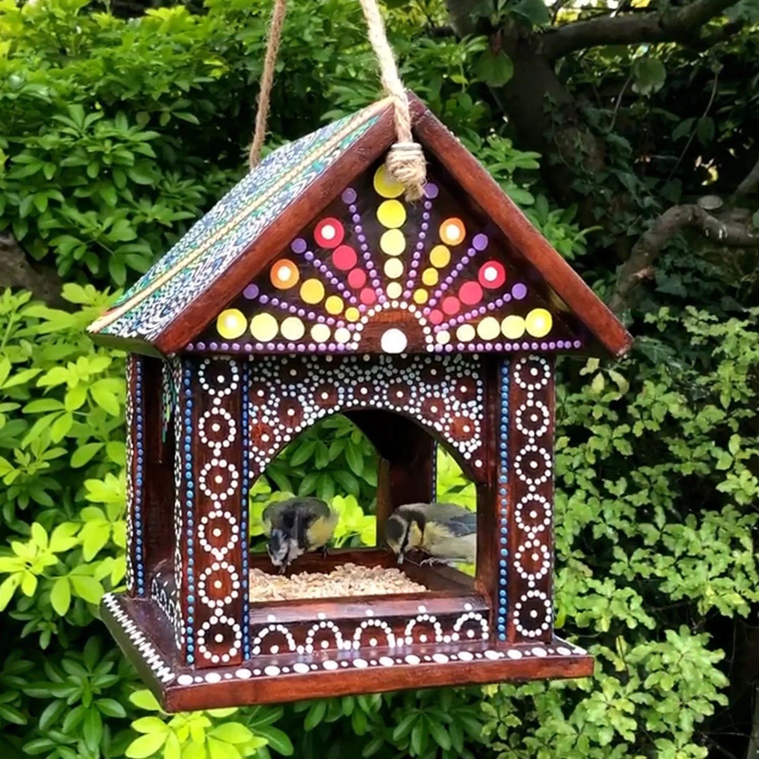 Wildlife World Artisan Hanging Bird Table